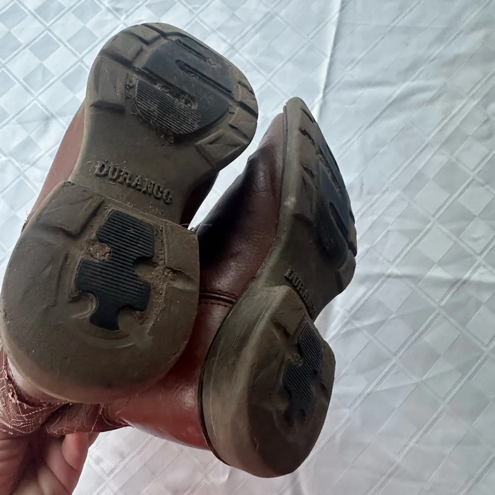 Durango Brown Western-Style boots children’s